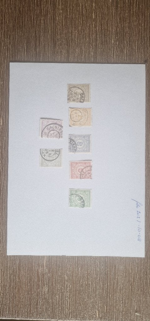Postbewijstzegels, Postzegels en Munten, Ophalen of Verzenden, Gestempeld