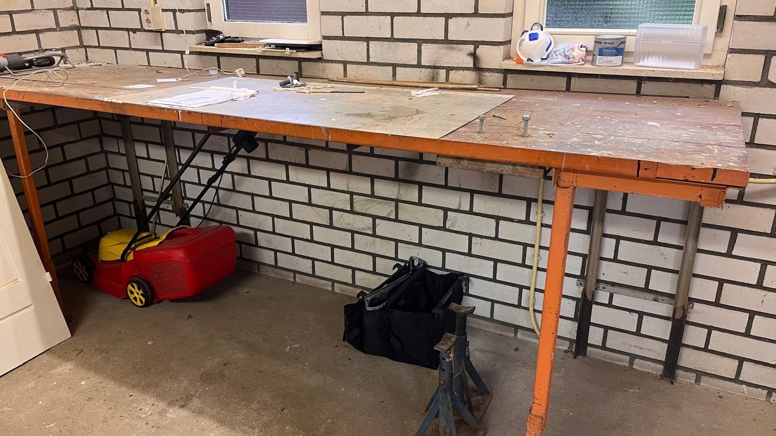 Werkbank, Ophalen, Gebruikt, 170 cm of meer