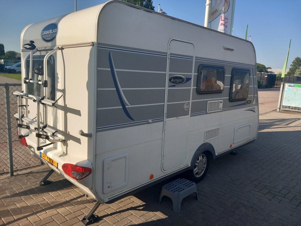 Caravelair Antares Luxe 390 Voortent, Caravans en Kamperen, Bedrijf, Treinzit, Caravelair, Dwarsbed