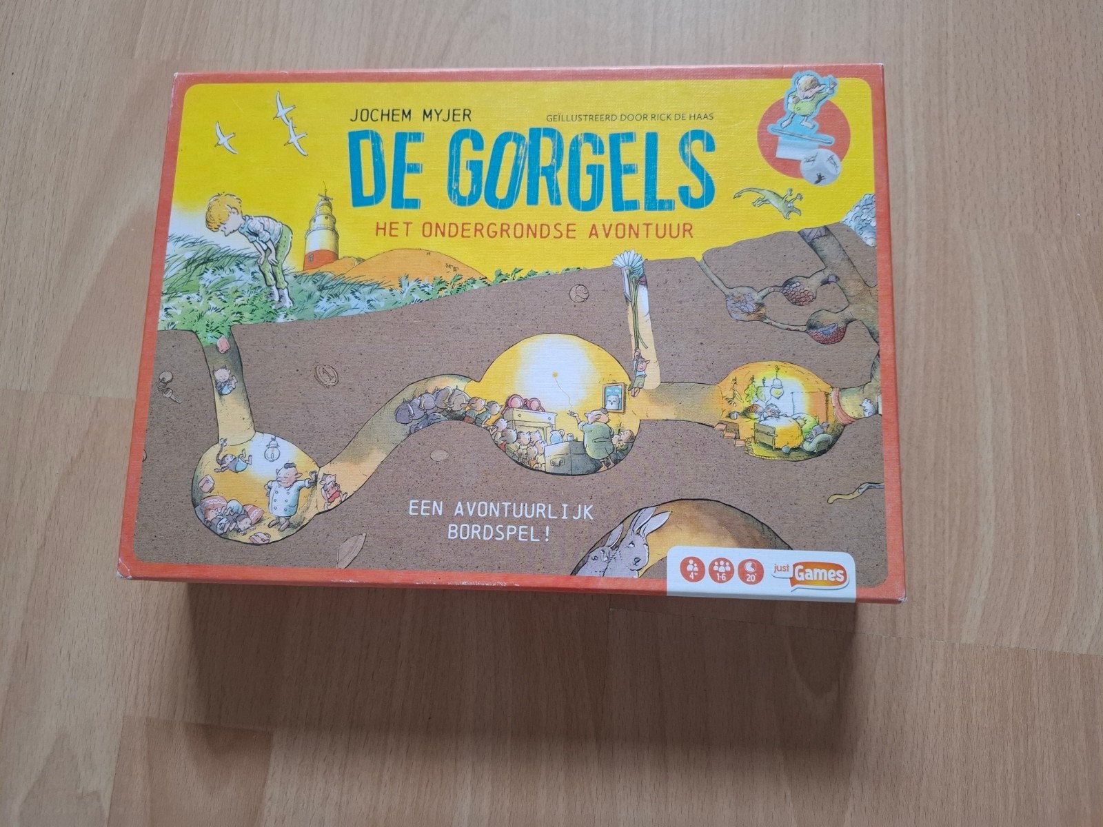 De Gorgels het ondergrondse avontuur ondergr, Ophalen of Verzenden