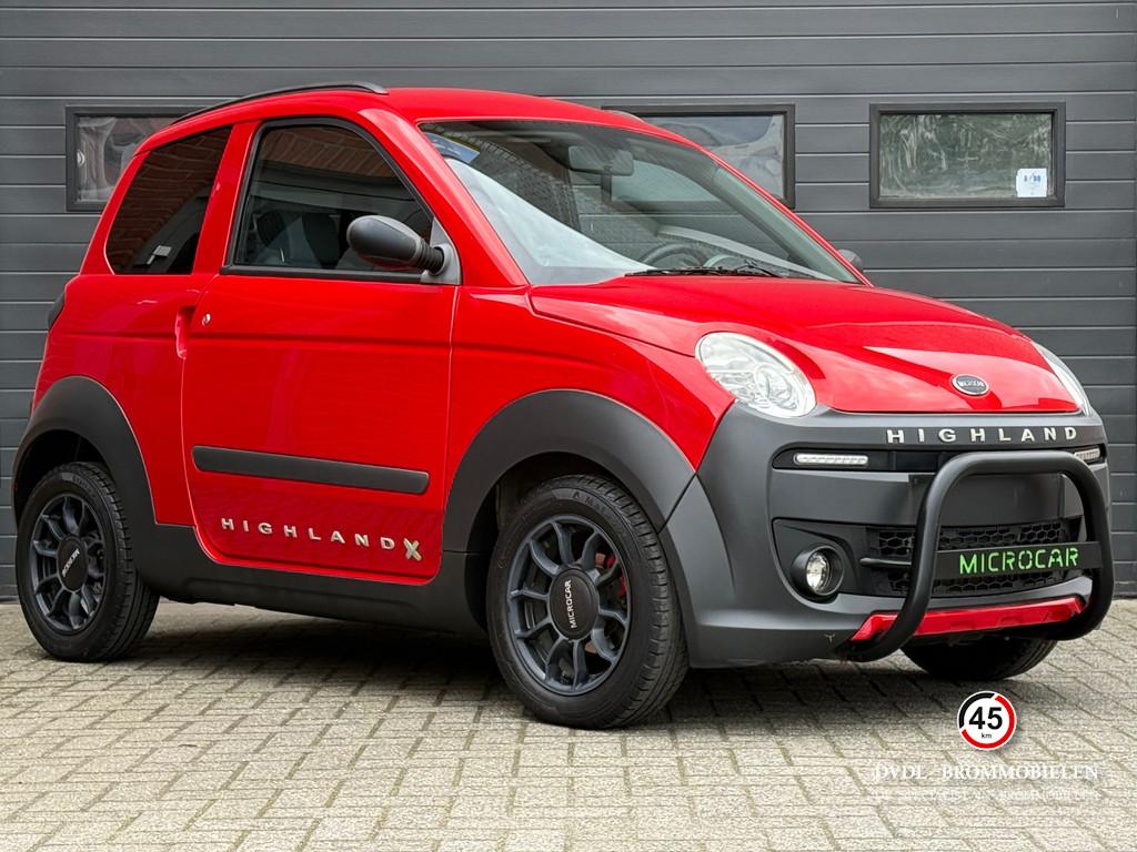 Microcar M.GO Highland X DCI Brommobiel 45km 2016 NIEUWSTAAT, Gebruikt, Microcar