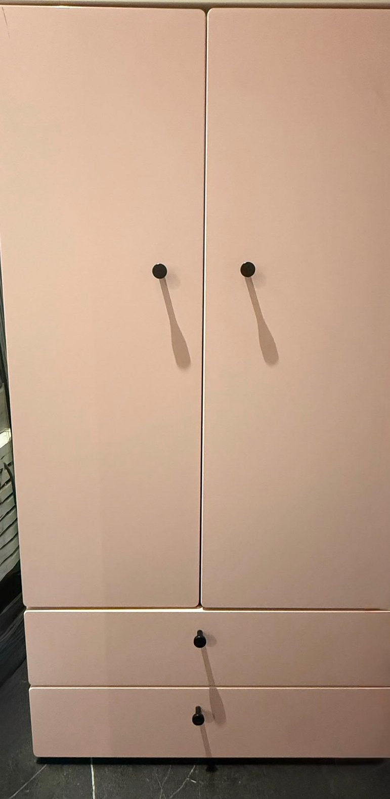Roze ikea kast platsa, Ophalen, Minder dan 75 cm, 105 cm of meer, Zo goed als nieuw