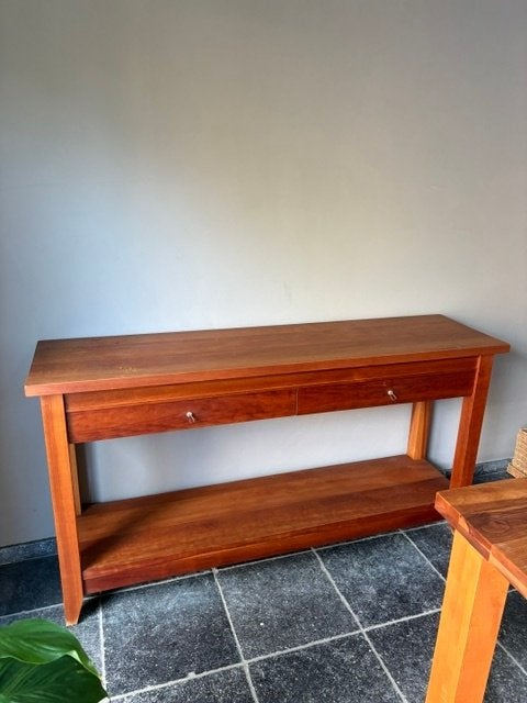 kersenhouten meubels, Ophalen, Gebruikt, Vierkant, 50 tot 100 cm