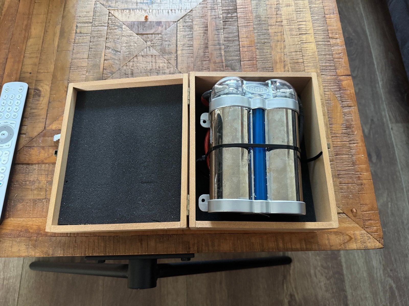 New sound neon capacitor 1.0 Farad condensator, Ophalen of Verzenden, Zo goed als nieuw