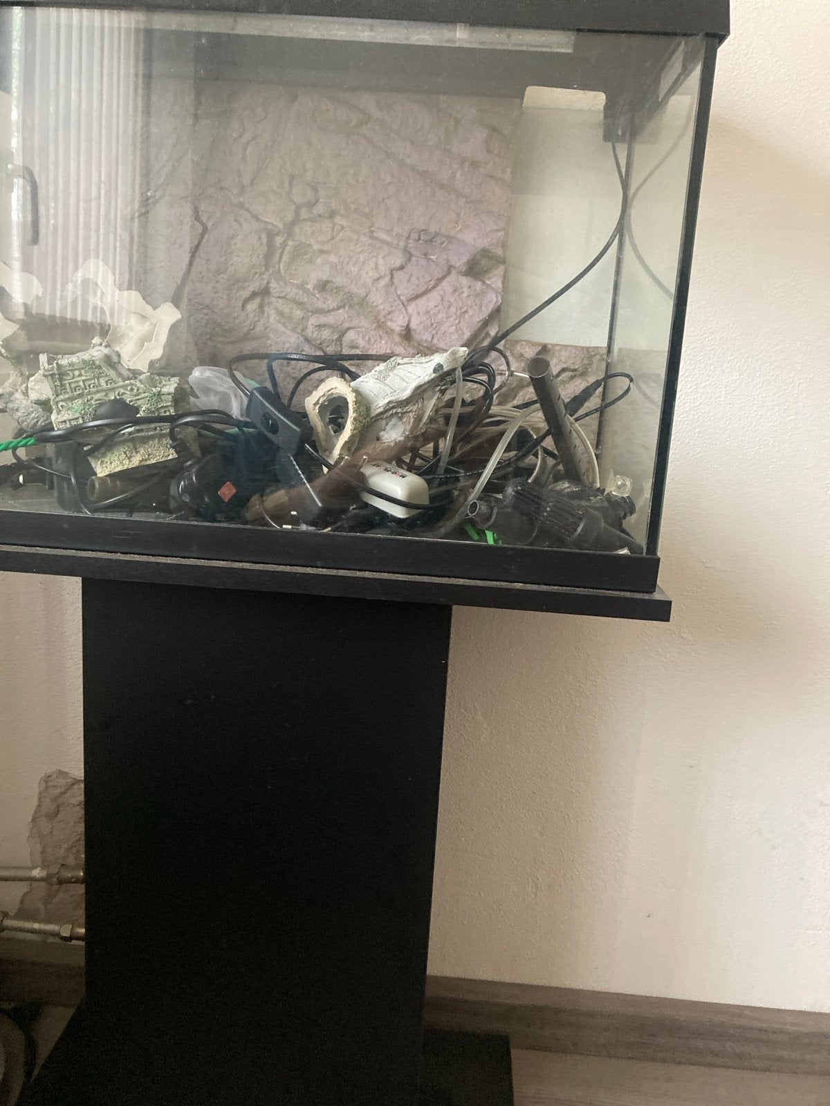 Aguatium incl toebehoren, Dieren en Toebehoren, Ophalen of Verzenden, Zo goed als nieuw, Leeg aquarium