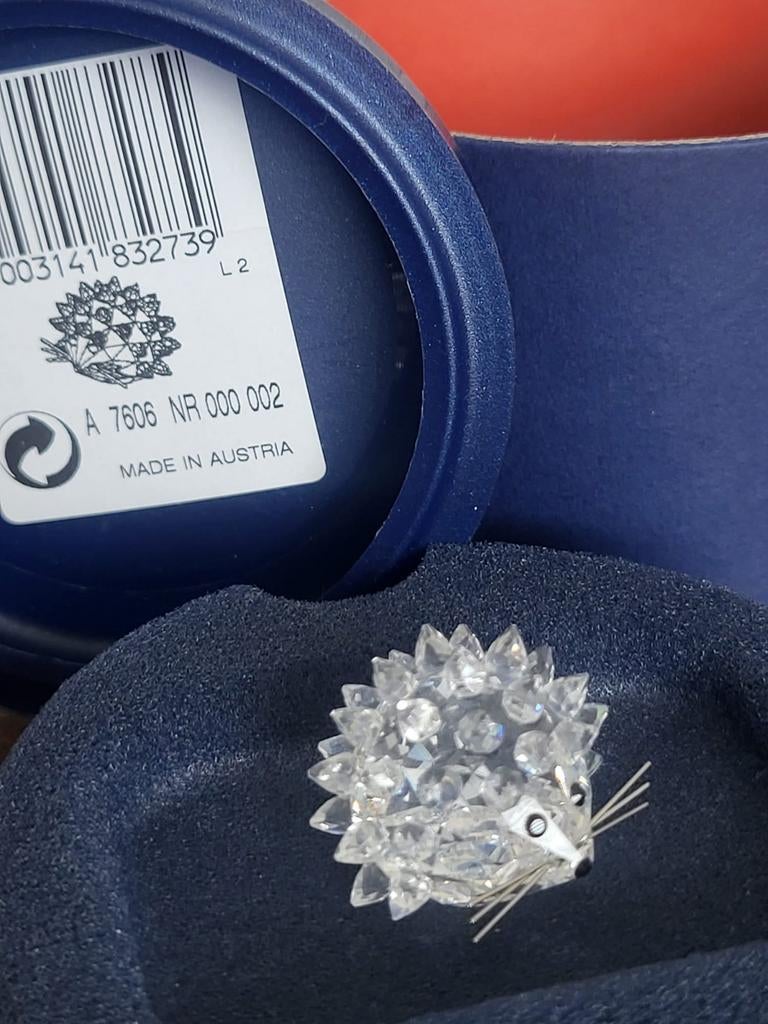 Swarovski  Egel 183273, Ophalen of Verzenden, Figuurtje