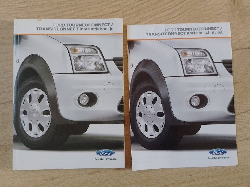 Ford Transit Connect+Tourneo handleiding/instructieboek SET, Ophalen of Verzenden