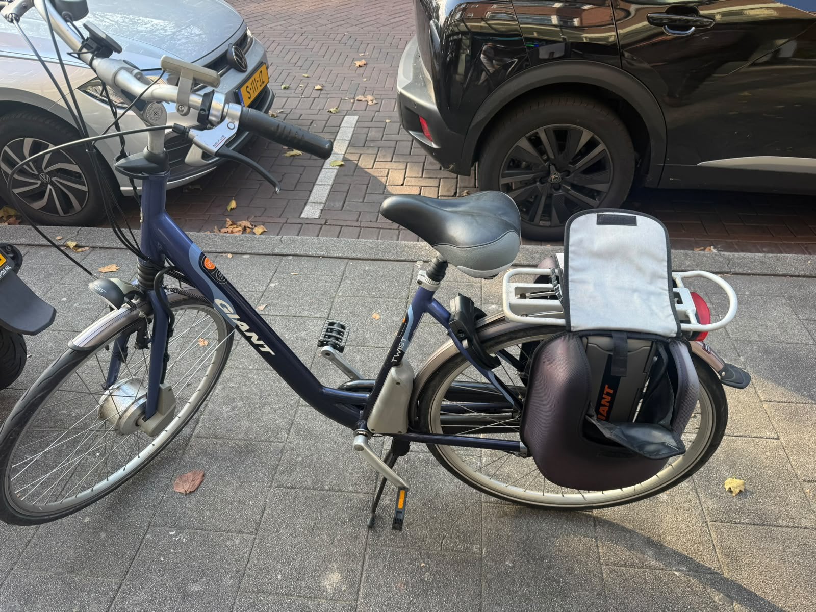 Mooie Giant Twist e-bike, Ophalen, Zo goed als nieuw, 30 tot 50 km per accu, Giant