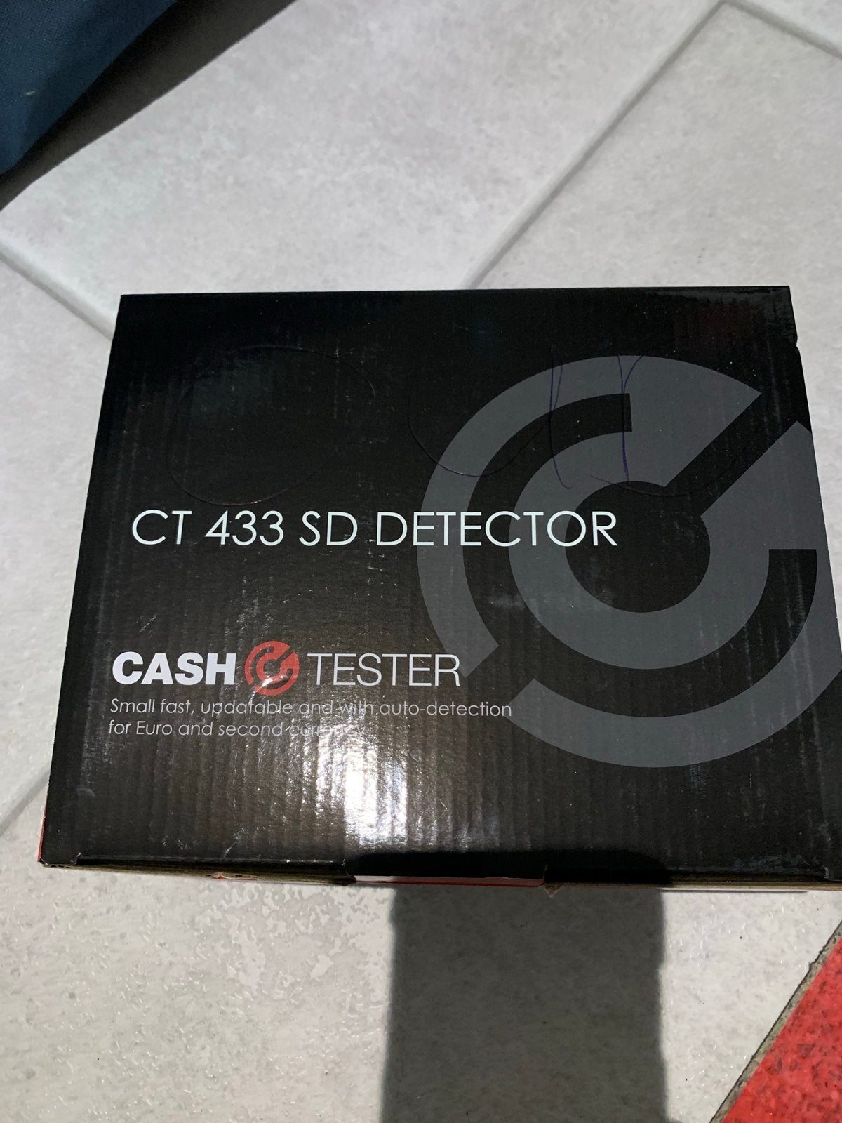Cash Tester CT 433 SD Detector - Valsgelddetector, Postzegels en Munten, Munten en Bankbiljetten | Toebehoren, Ophalen