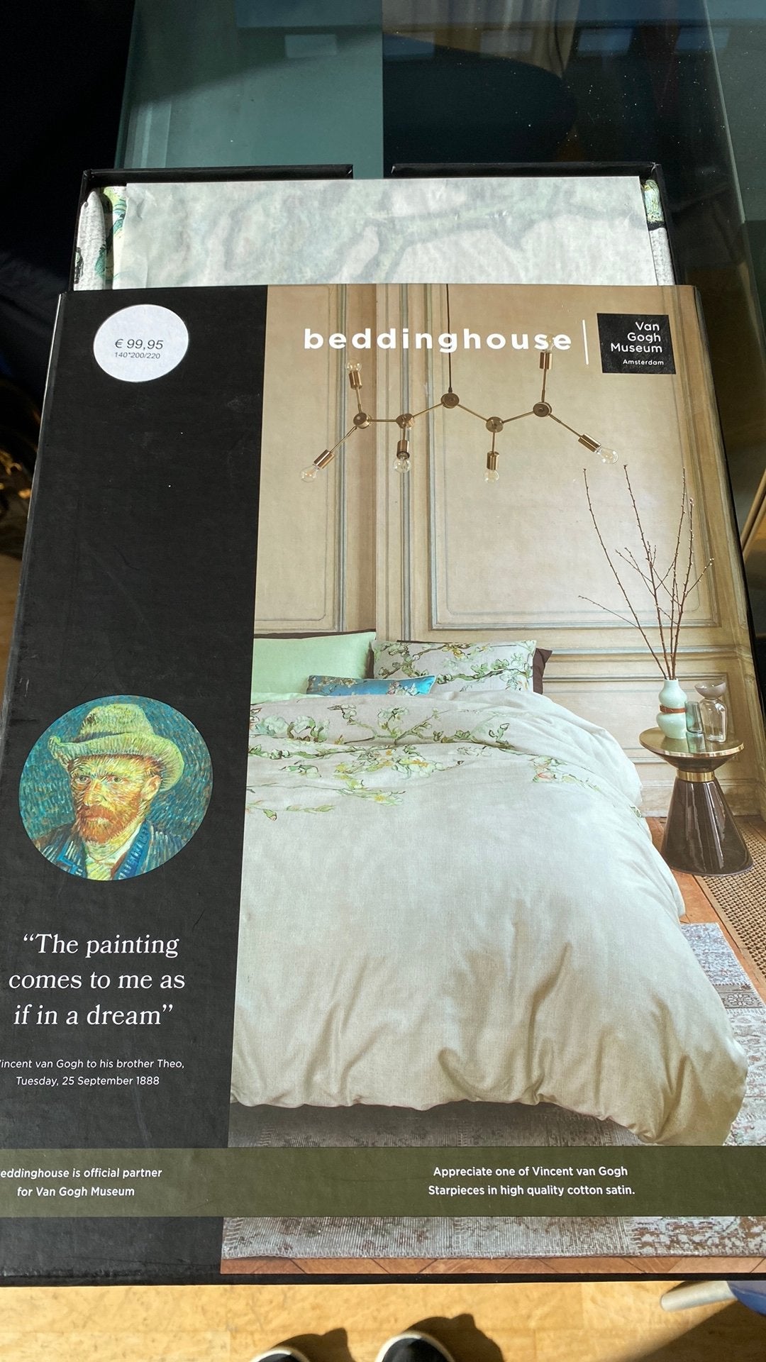 Beddinghouse van Gogh museum dekbedovertrek nieuw, Ophalen, Eenpersoons, Dekbedovertrek, Nieuw