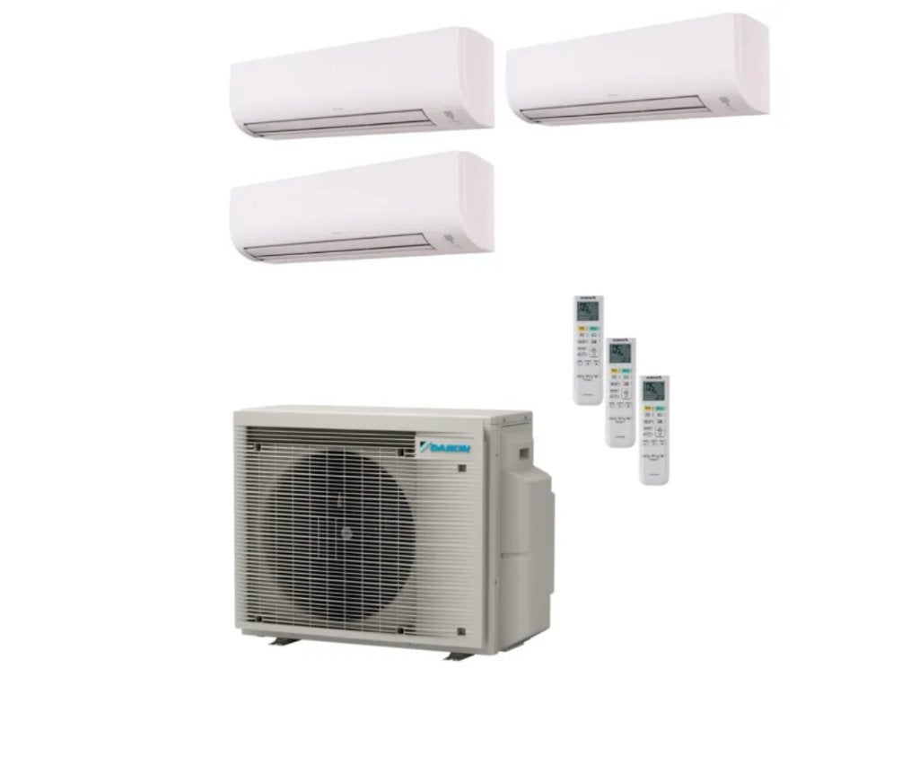 Daikin Sensira Multi-split 2x 2,5 + 1x 3,5 kW + ( wit Wifi), Witgoed en Apparatuur, Airco's, Koelen en Ontvochtigen, Timer, Nieuw