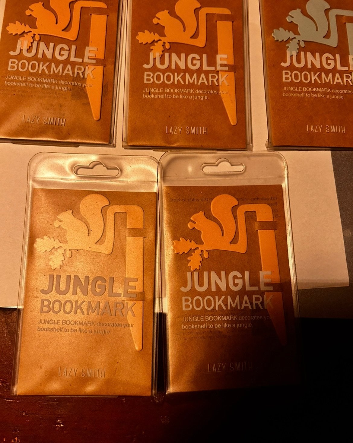 5x DCELL Jungle Bookmark – nieuw in verpakking, Verzamelen, Ophalen, Nieuw