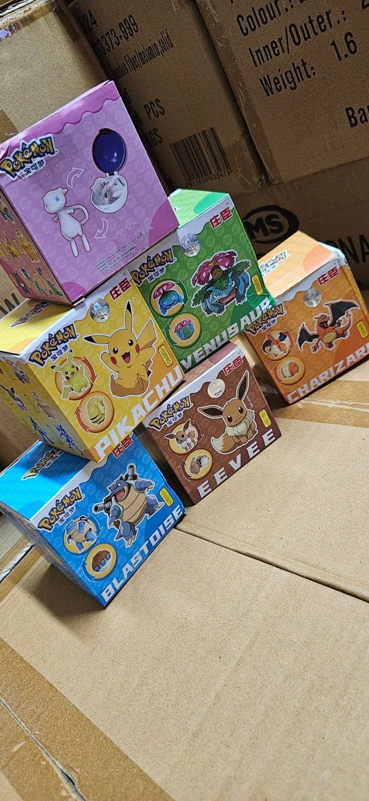 Pokemon ball- Blastoise, Eevee, Pikachu, etc, Ophalen of Verzenden, Nieuw, Overige typen