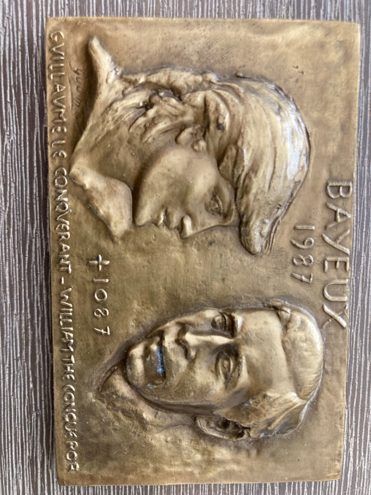 Bayeux 1987 Willem de Veroveraar Medaille, Ophalen of Verzenden, Gebruikt