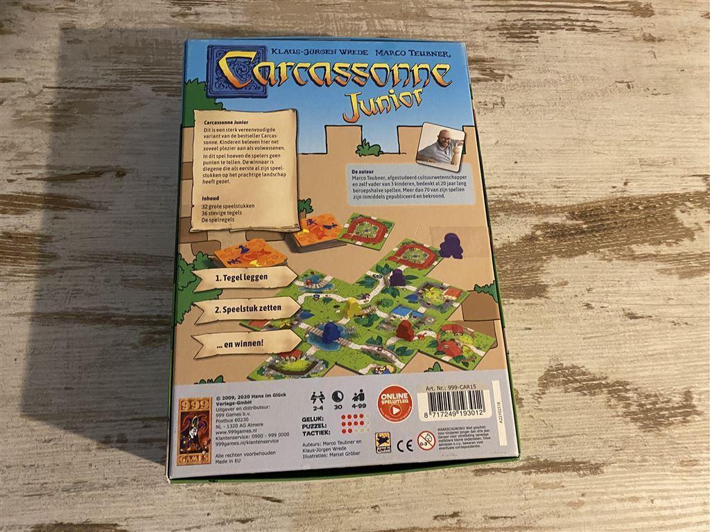 Carcassonne Junior 999 games [s114], Verzenden, Zo goed als nieuw
