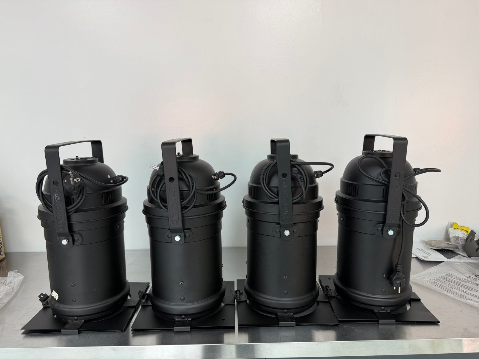 4x nieuw Showtec LED PAR 64, Geluidgestuurd, Showtec, ., Nieuw