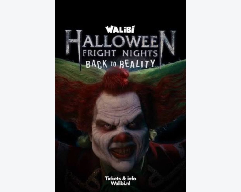 Walibi fright night 11 oktober, Eén persoon