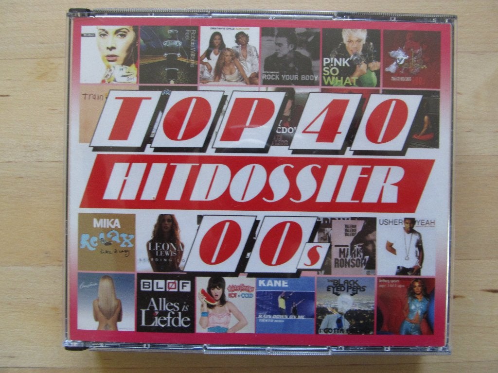 5CD Top 40 Hitdossier 00's zeros, Boxset, Ophalen of Verzenden, Zo goed als nieuw, Pop