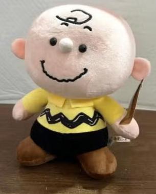 Snoopy pluche knuffel Charlie Brown (20cm)