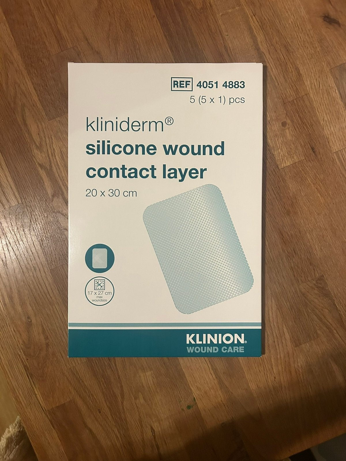 Kliniderm Silicone Wound Contact Layer, Ophalen of Verzenden, Nieuw