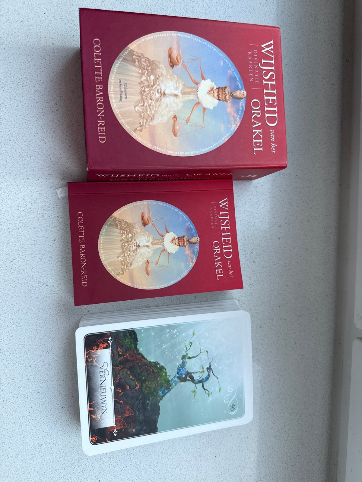 Colette Baron-Reid - Wijsheid van het Orakel, Tarot of Kaarten leggen, Overige typen, Ophalen of Verzenden, Zo goed als nieuw