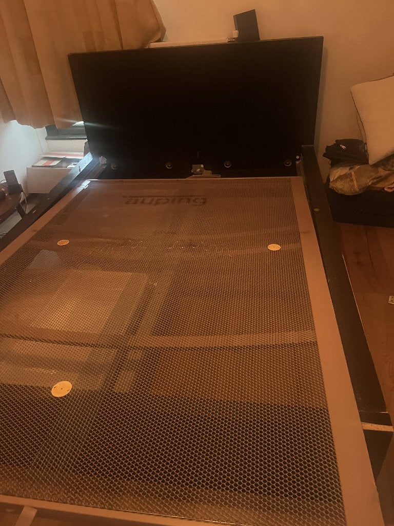 Gratis bed, inclusief Auping bedbodem en Rhodos matras!, Ophalen, Gebruikt, Wit, Tweepersoons