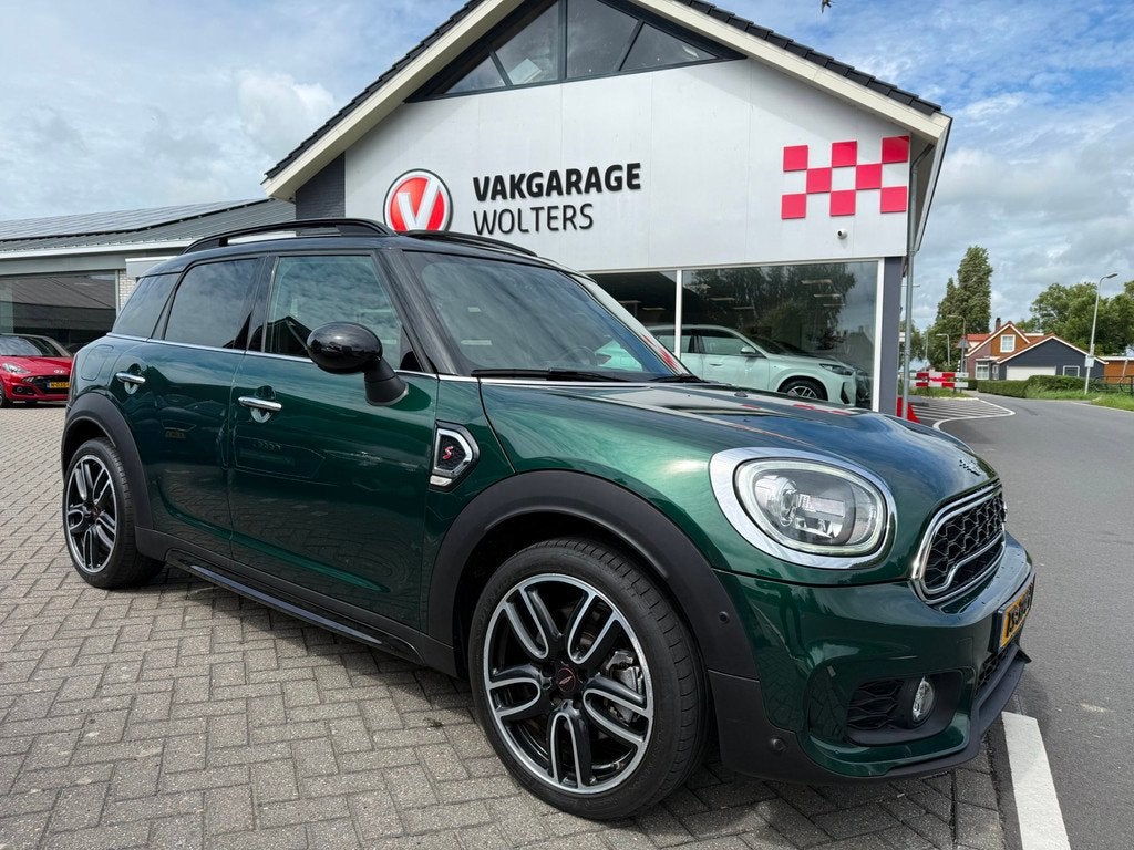 Mini Cooper S Countryman John Cooper Works Pakket RIJKLAARPR, Automatische klimaatregeling, SUV of Terreinwagen, Groen, 5 stoelen