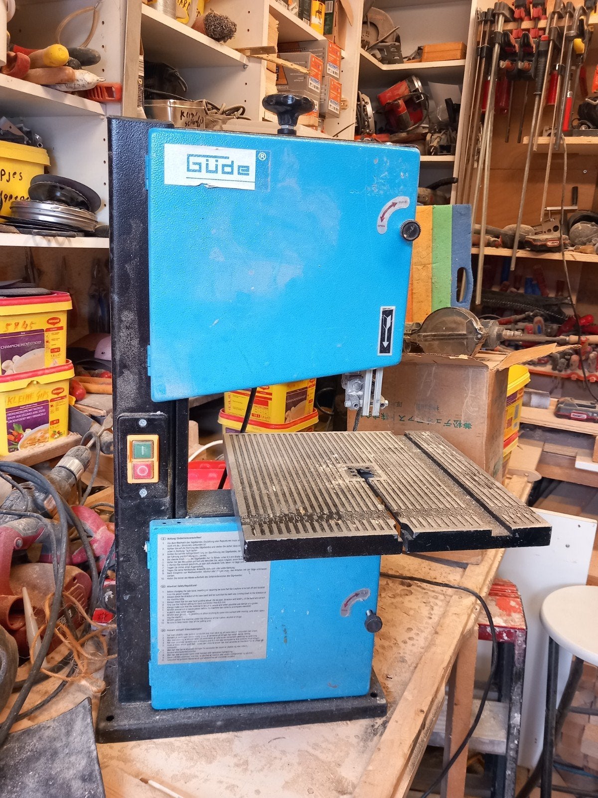 Güde Lintzaag GBS 200 PROFI - Krachtige en Betrouwbaar, Ophalen, Gebruikt, 70 mm of meer, Güde