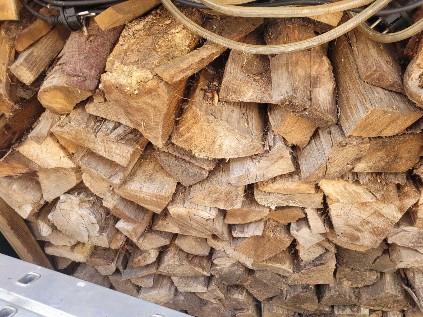 Gekloofd brandhout - Diverse houtsoorten, 6 m³ of meer, Ophalen of Verzenden, Overige houtsoorten, Blokken
