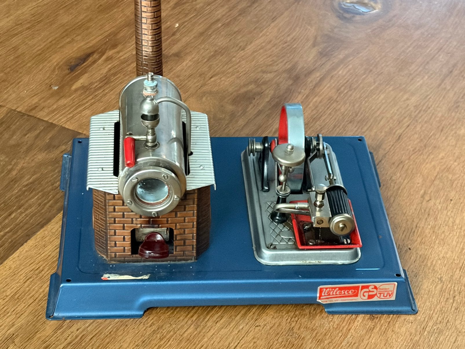Stoommachine Wilesco D10, Hobby en Vrije tijd, Ophalen of Verzenden, Zo goed als nieuw, Groter dan 1:32
