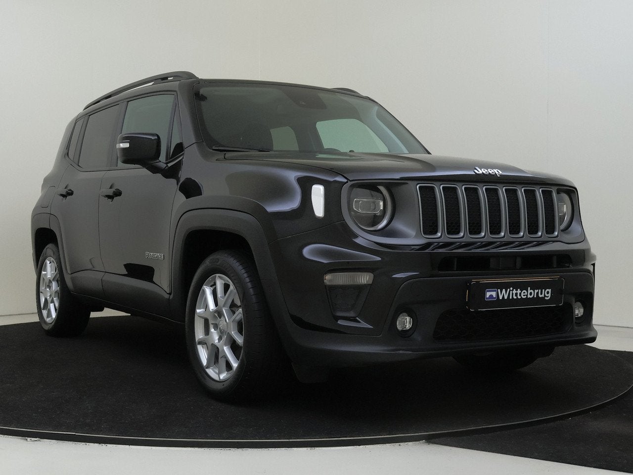 Jeep Renegade 4xe 190 Plug-in Hybrid Limited | | 4WD | Camer, Auto's, Automaat, Gebruikt, Zwart, Bedrijf