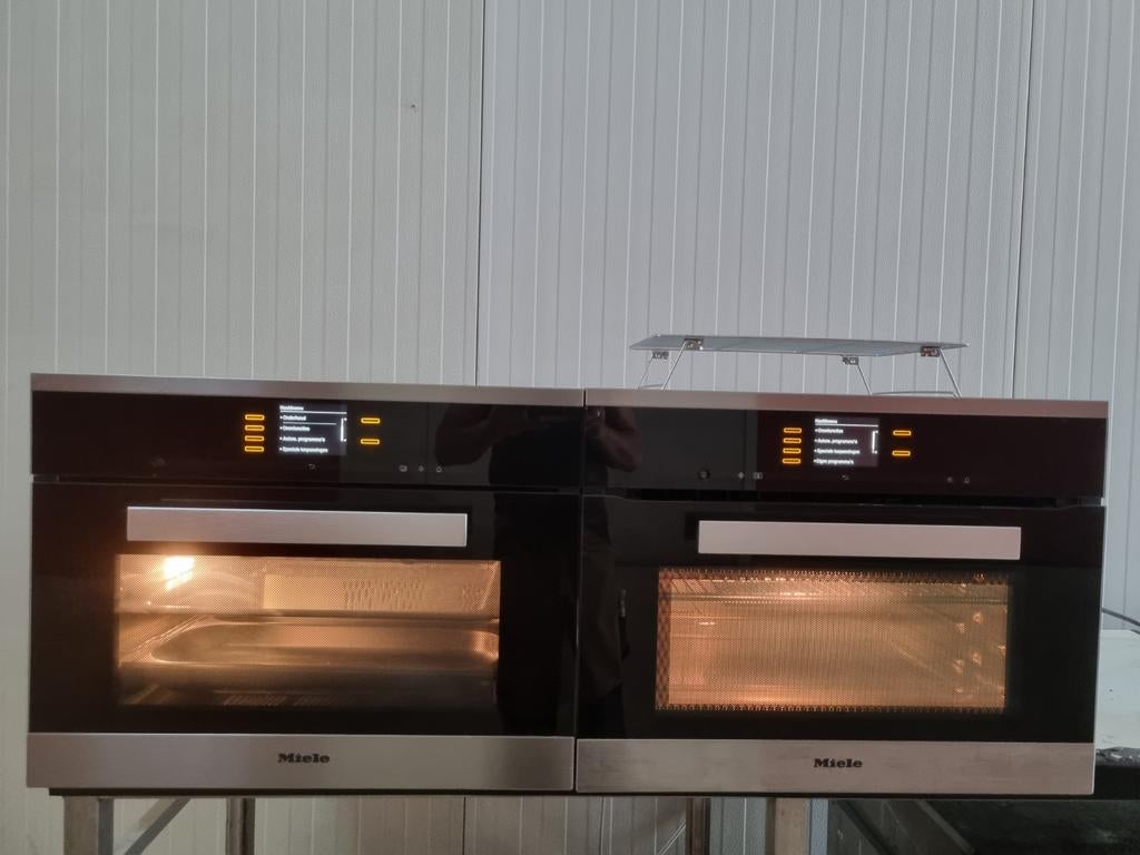 Miele   combimagnetron H6600BM & DGC6600 XL combi-steamer, Witgoed en Apparatuur, Ovens, Minder dan 45 cm, Ophalen of Verzenden