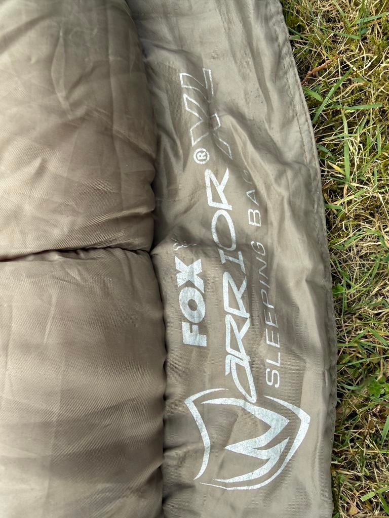 Fox Warrior XL  karper slaapzak met stretcher bevestiging., Ophalen of Verzenden, Gebruikt