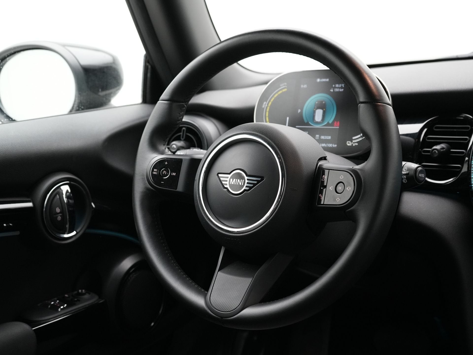 MINI Electric 3-deurs Camden Edition Accu conditie 96%, Auto's, Dealer onderhouden, Met garantie (alle), Leder en Stof, Mini Electric