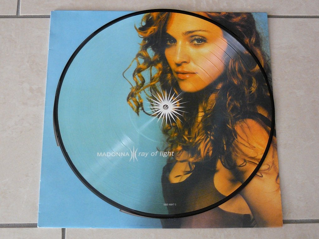 picture disc Madonna - Ray of light , limited edition, Picture disc, Verzenden, Zo goed als nieuw, 12 inch