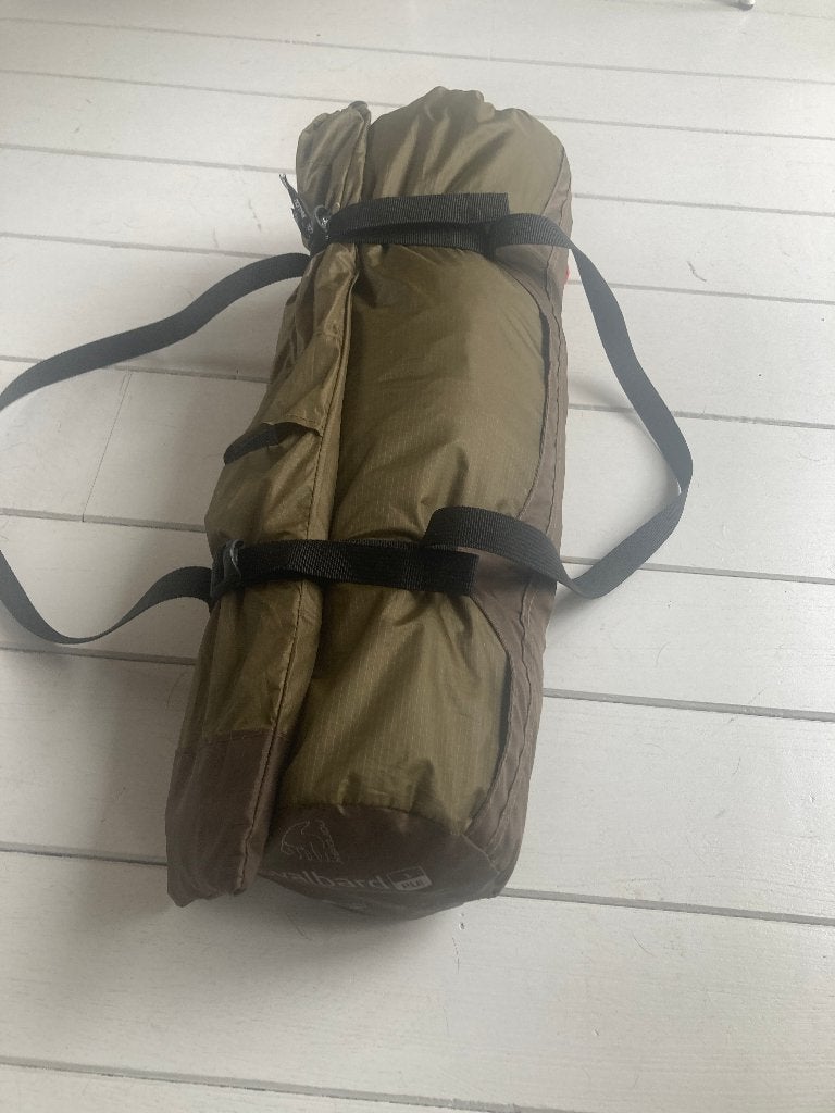 Nordisk Svalbard 1 PU tent inclusief grondzeil, Ophalen of Verzenden, Zo goed als nieuw, Tot en met 2