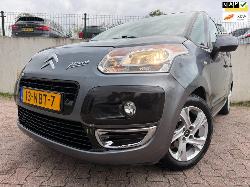 Citroen C3 Picasso 1.6 VTi Aura/AIRCO/CRUISE/PDC/APK 05-2027, Auto's, Citroën, Voorwielaandrijving, Euro 5, Stof, Gebruikt