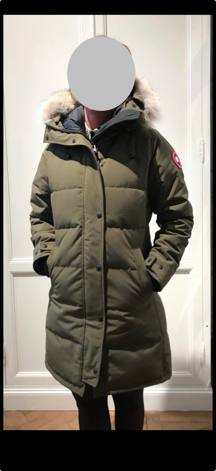 Canada Goose dames jas, maat M, kleur Military Green, Ophalen of Verzenden, Zo goed als nieuw, Maat 38/40 (M), Groen