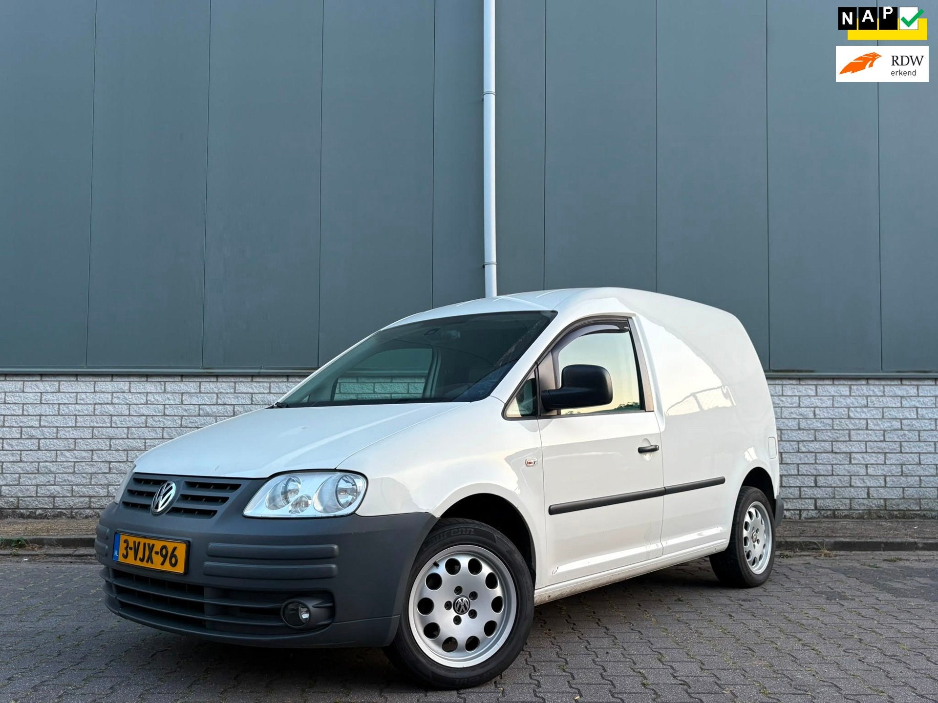 Volkswagen Caddy 1.9 TDI-Airco-Cruise-Trekhaak-BTW-NAP, Auto's, Voorwielaandrijving, Stof, Gebruikt, 4 cilinders