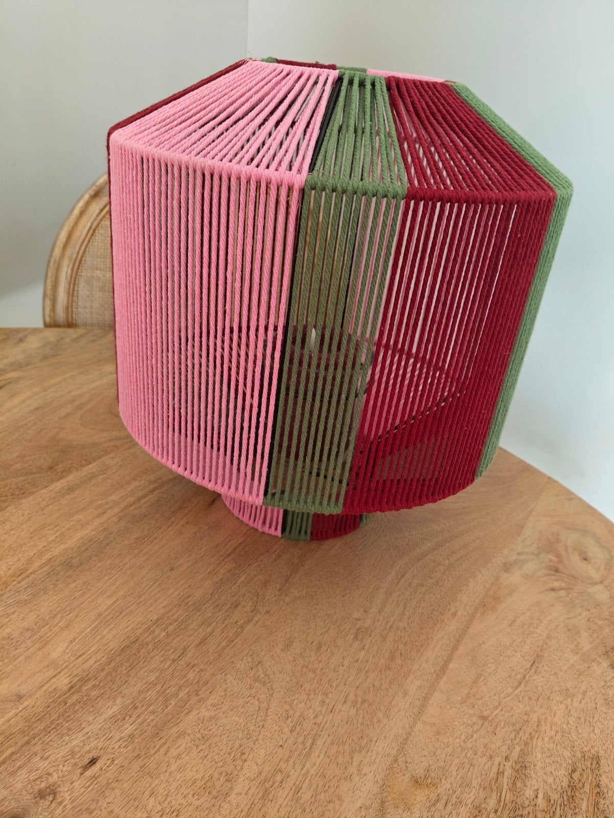 Decoratieve tafellamp/lantaarn met draadwikkeling, Ophalen of Verzenden