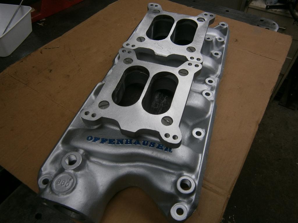 Ford 289, 302 smallblock Offenhauser dual 4V intake LPG, Auto-onderdelen, Motor en Toebehoren, Ford, Nieuw, Ophalen