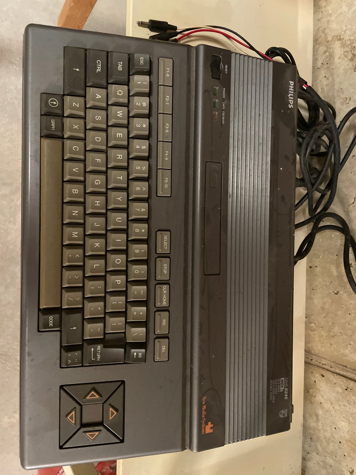 Philips NMS 8245 MSX2 Computer - Vintage Retro, Computers en Software, Vintage Computers, Ophalen