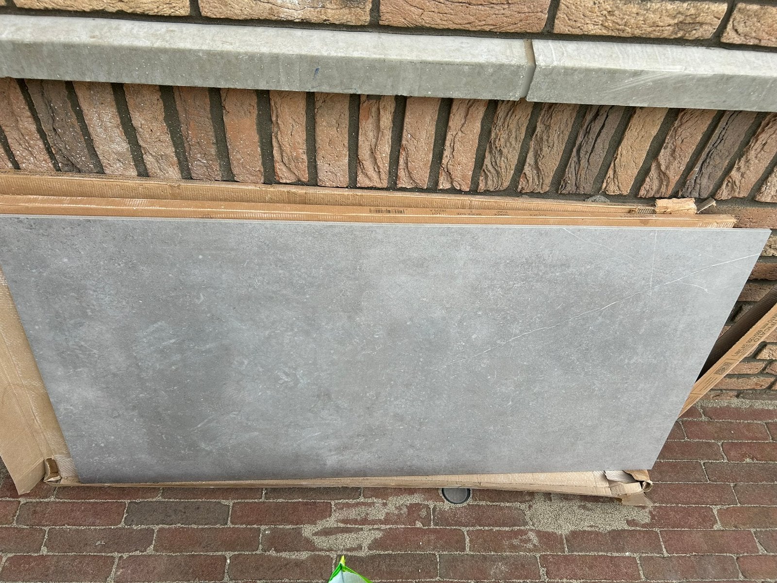 Pastorelli tegels 5 stuks 120x60 grijs, Ophalen, Zo goed als nieuw, Beton, Terrastegels