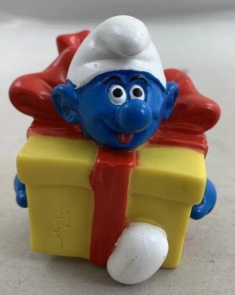 Smurfen BIP Holland snoepdispenser verrassing