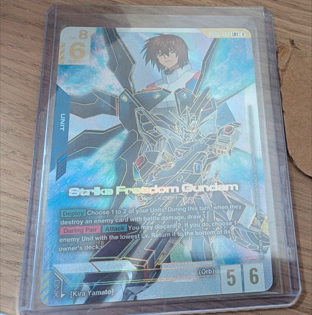 Strike Freedom Gundam LR++ GD05, Ophalen of Verzenden, Zo goed als nieuw, Foil