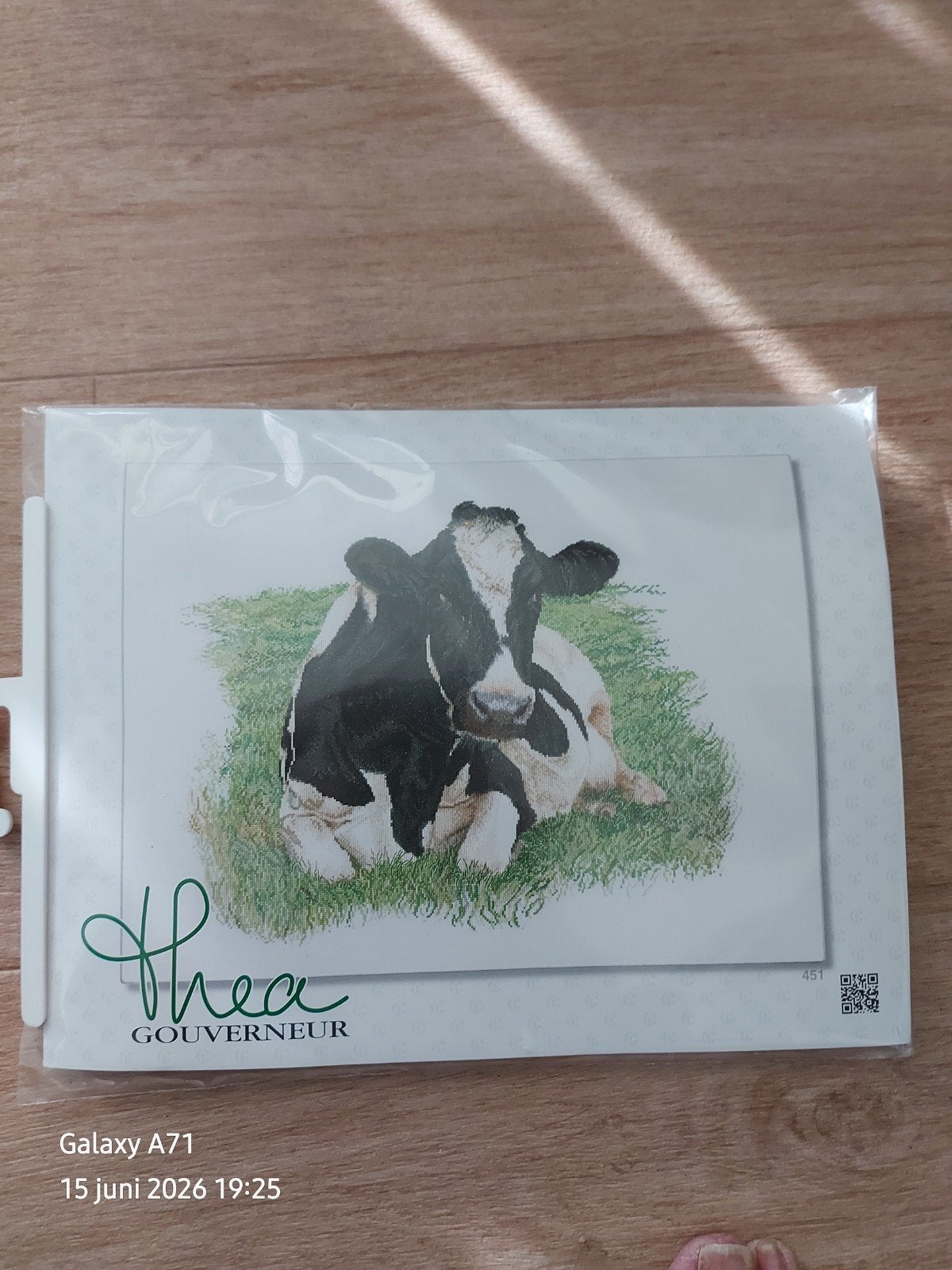Borduurpakket Thea Goeverneur koe 2, Ophalen of Verzenden, Borduurpakket