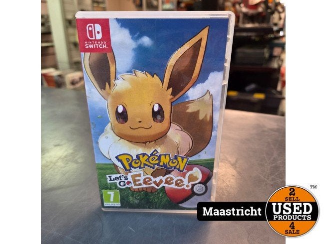 Switch Game | Pokémon Let's Go Eevee!, Nintendo, Zo goed als nieuw, Support@nintendo.com, 11-1 Hokotate-cho, Kamitoba, Minami-ku
Kyoto 601-8501
Japan