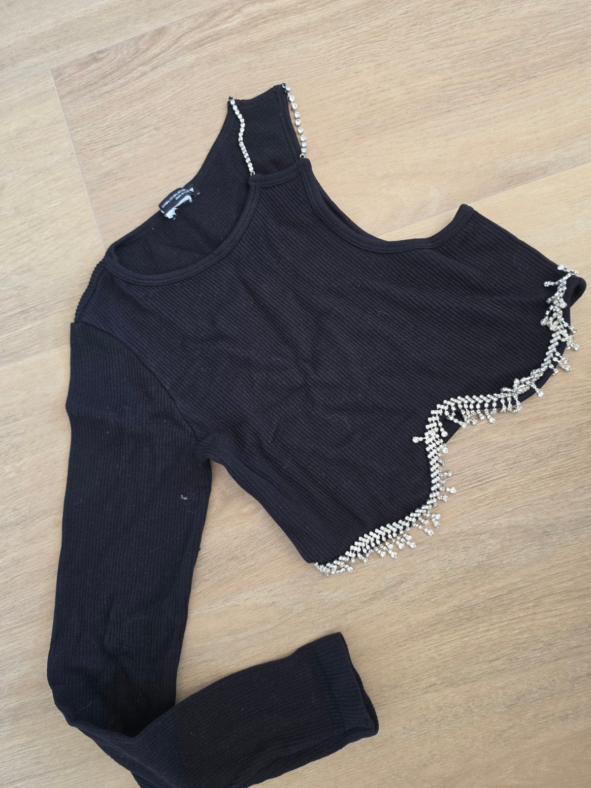 zara glitter top maat M, Ophalen of Verzenden, Zo goed als nieuw, Maat 38/40 (M)
