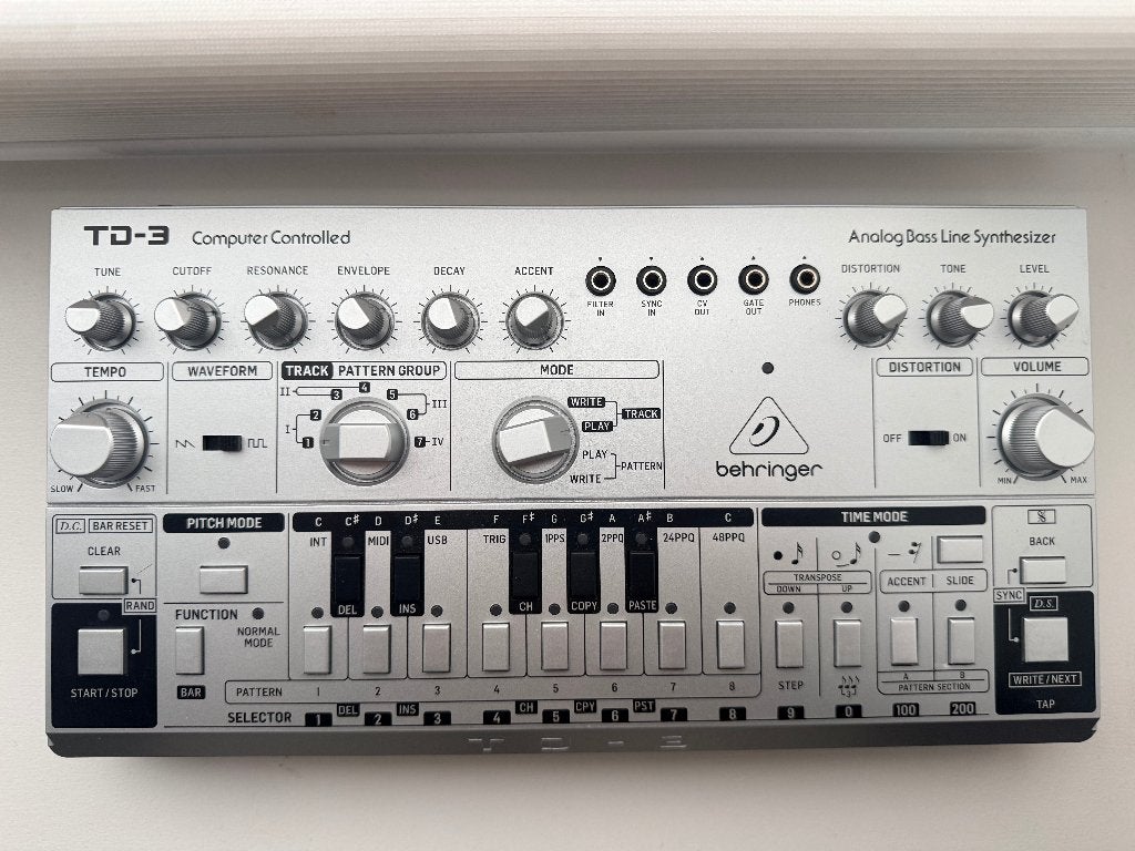 Behringer TD-3-SR zgan, Overige merken, Zo goed als nieuw, Met midi-aansluiting, Overige aantallen