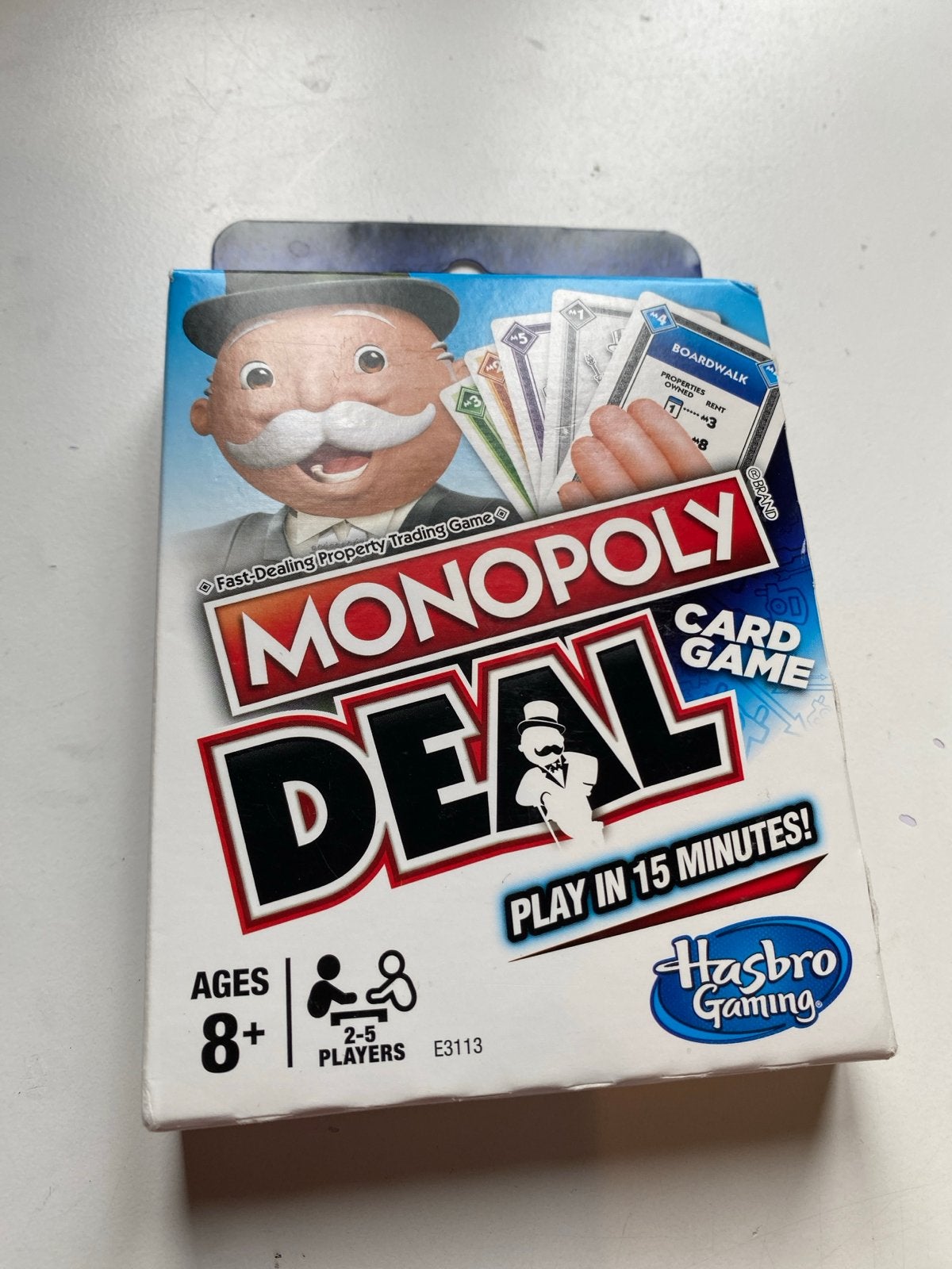 Monopoly Deal Card Game - Snel en Compact Kaartspel, Drie of vier spelers, Ophalen of Verzenden, Nieuw